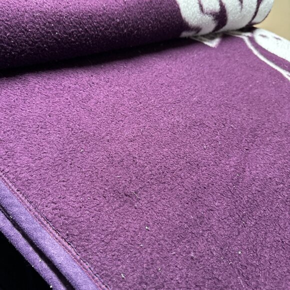 Biederlack Vintage Anaheim Mighty Ducks Fleece NHL Hockey Throw Blanket LG 56X76 - Picture 8 of 11